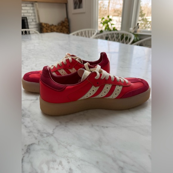 Adidas Samba Valentine's Day - Bright Red/Cream White/Team Victory Red sneakers - Picture 3 of 8